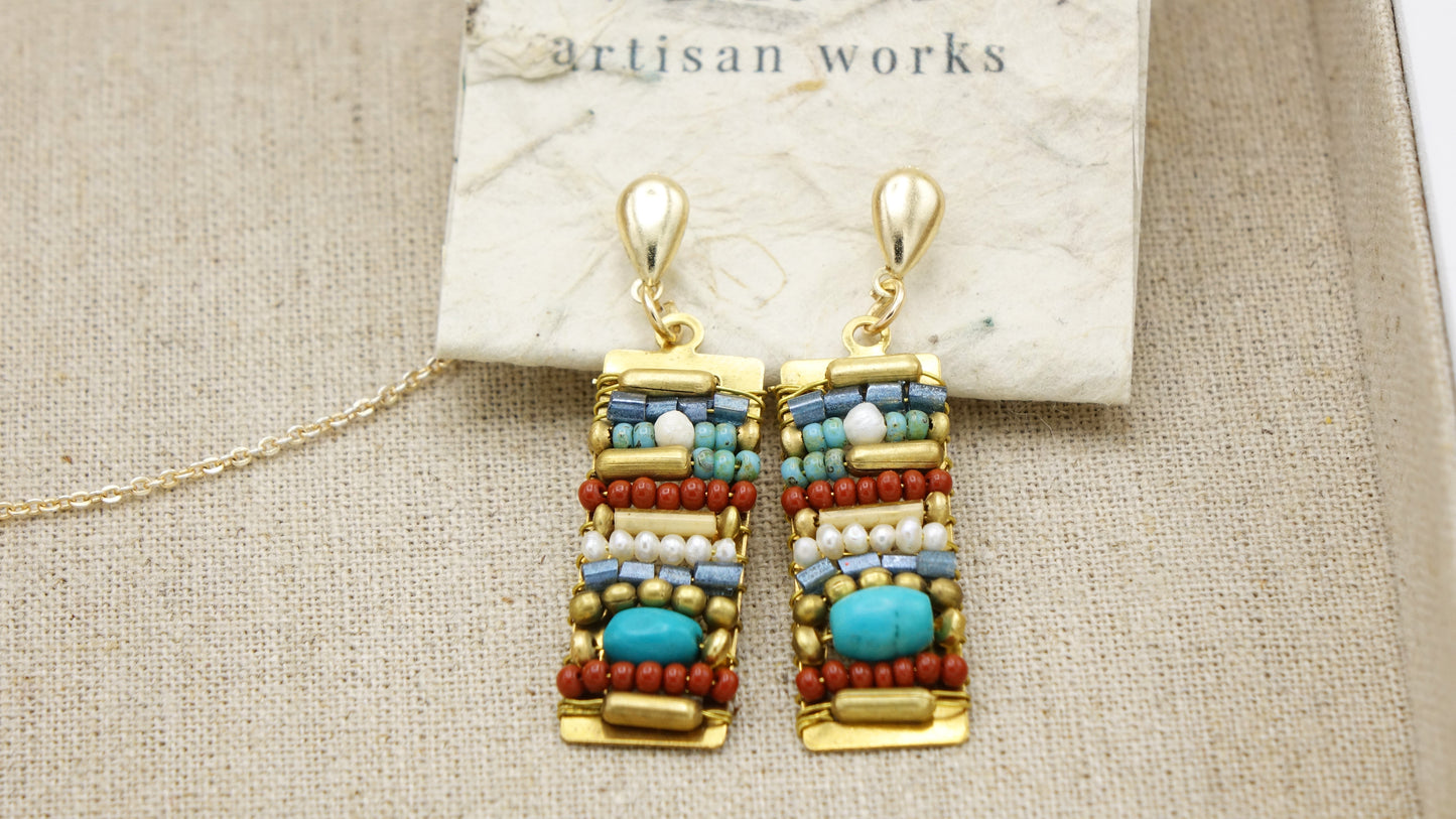 Bohemian Handwired Earrings