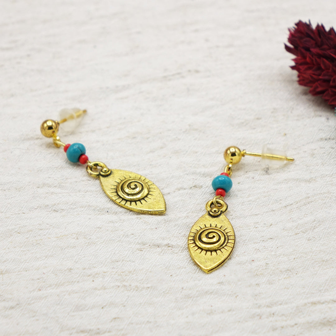 Boho Evil Eye Earrings