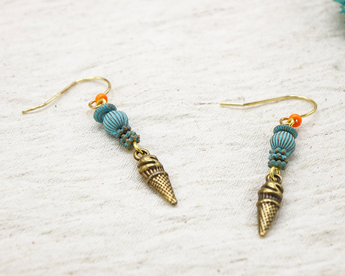 Boho Ice Cream Earrings