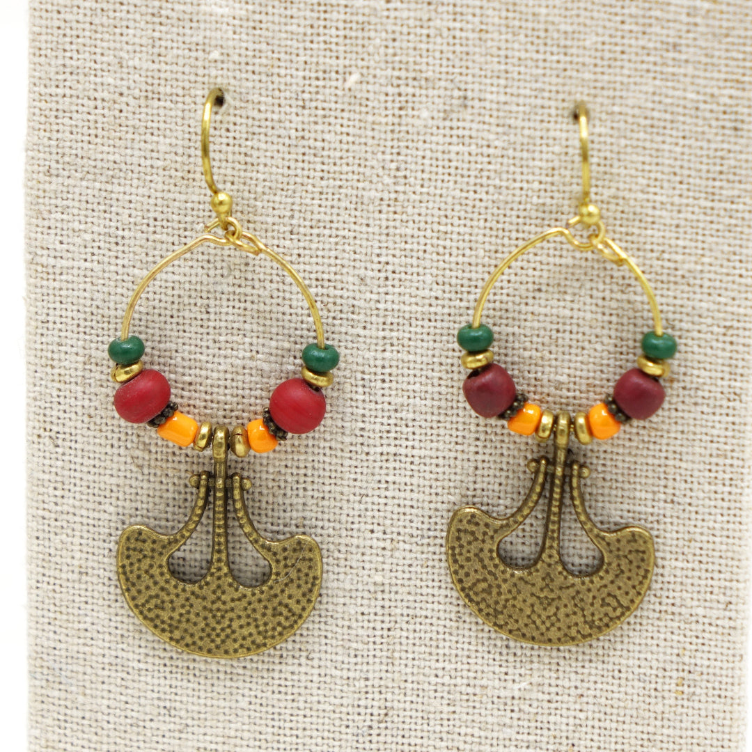 Boho Drop Earrings - Verna Artisan Works