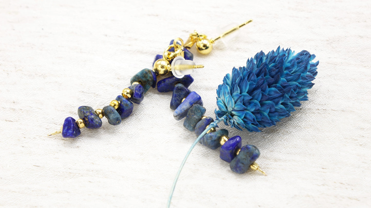 Crystal Stone Earrings - Verna Artisan Works