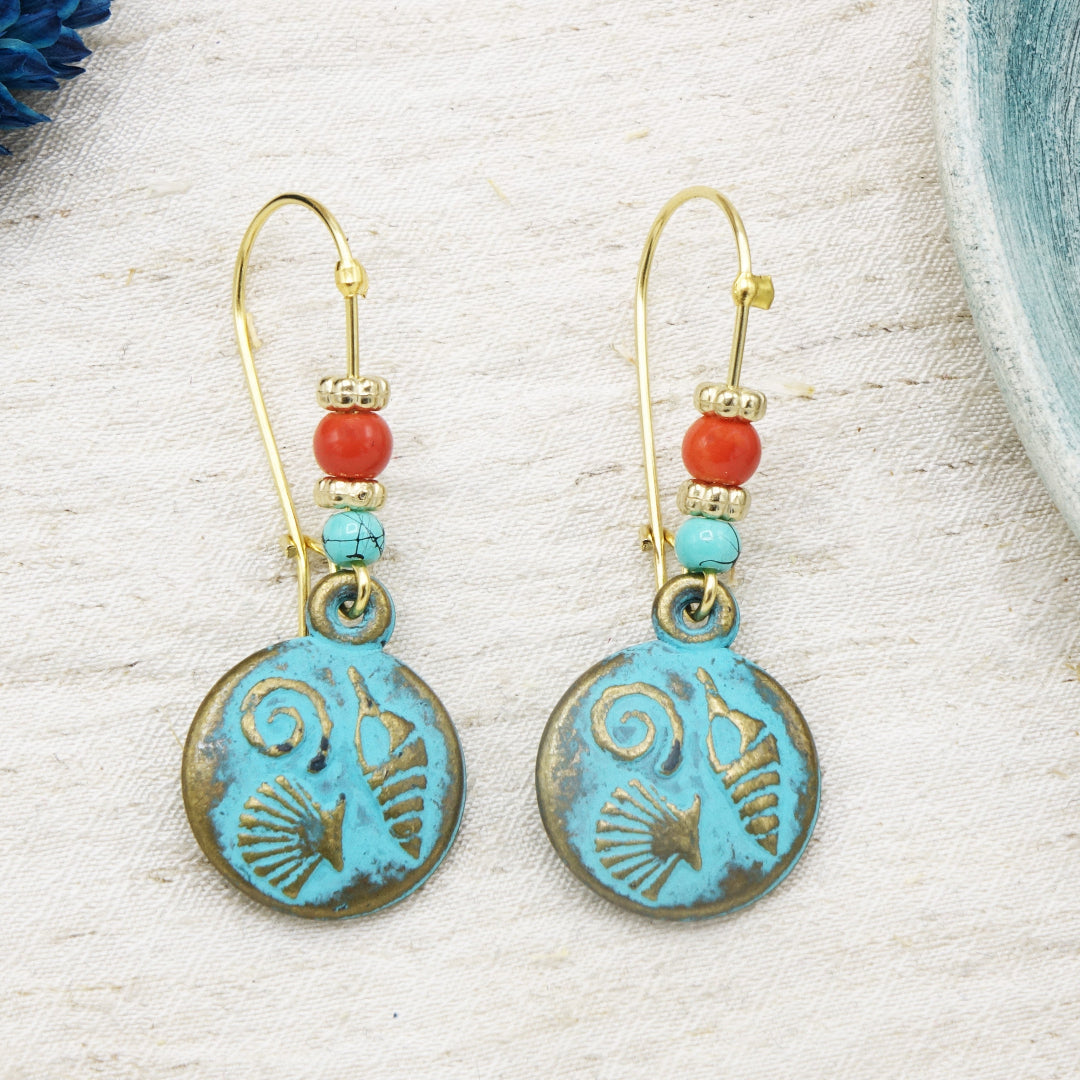 Boho Turquoise Earrings
