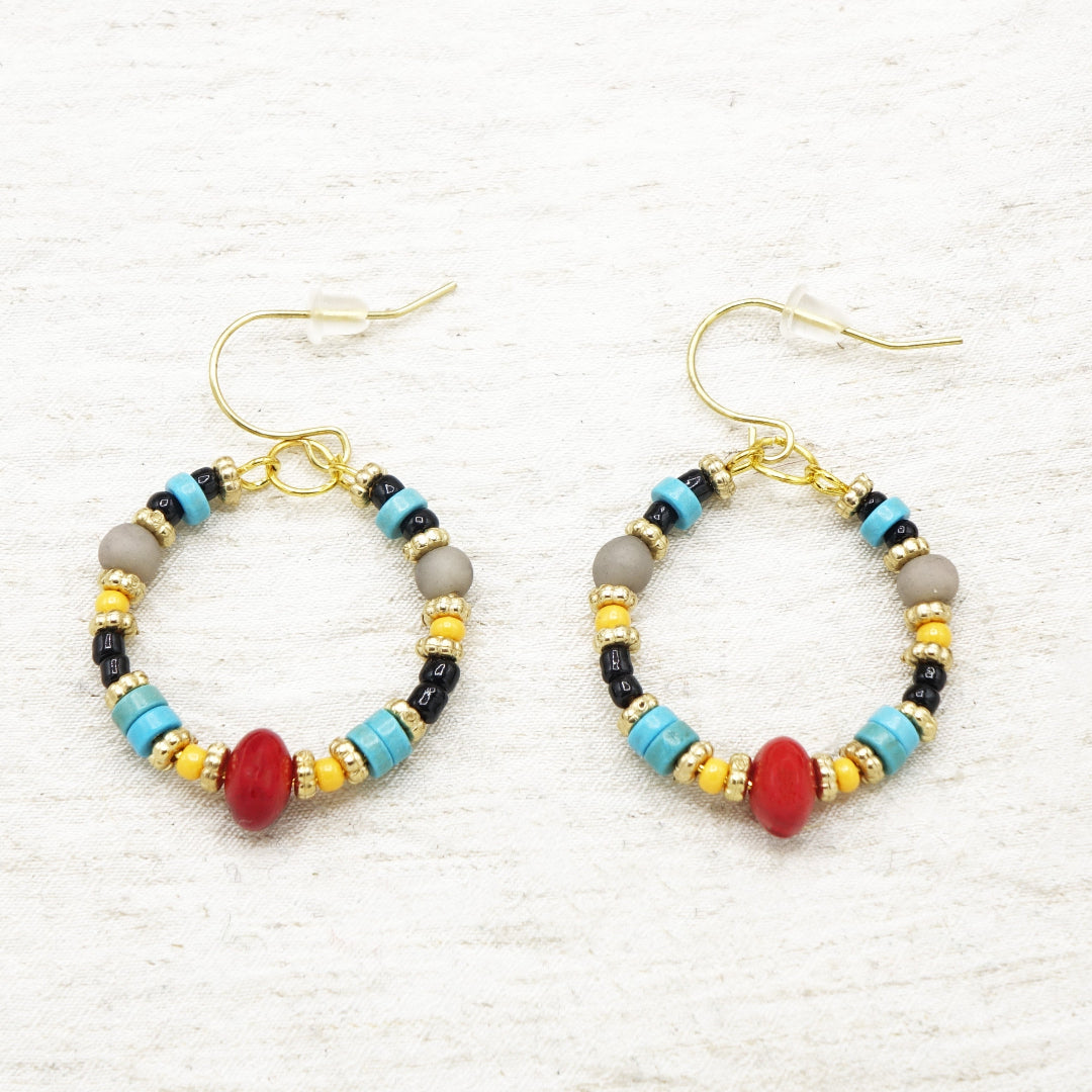 Boho Beaded Earrings