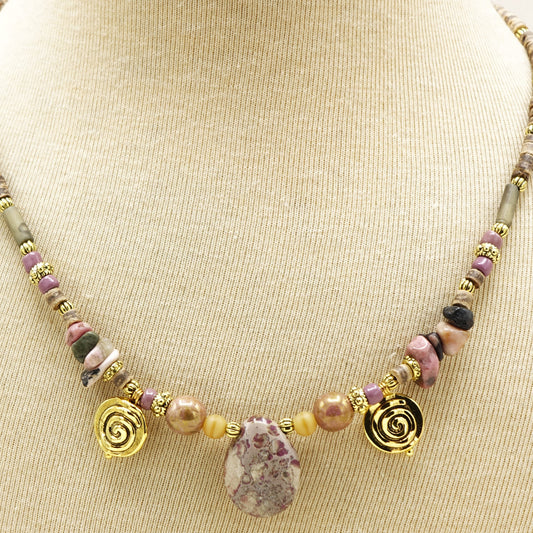 Variscite Gemstone Necklace