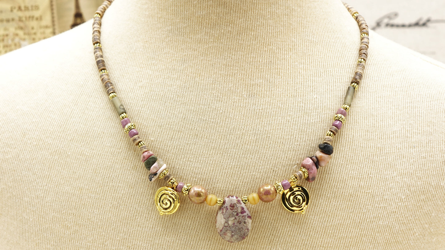 Variscite Gemstone Necklace