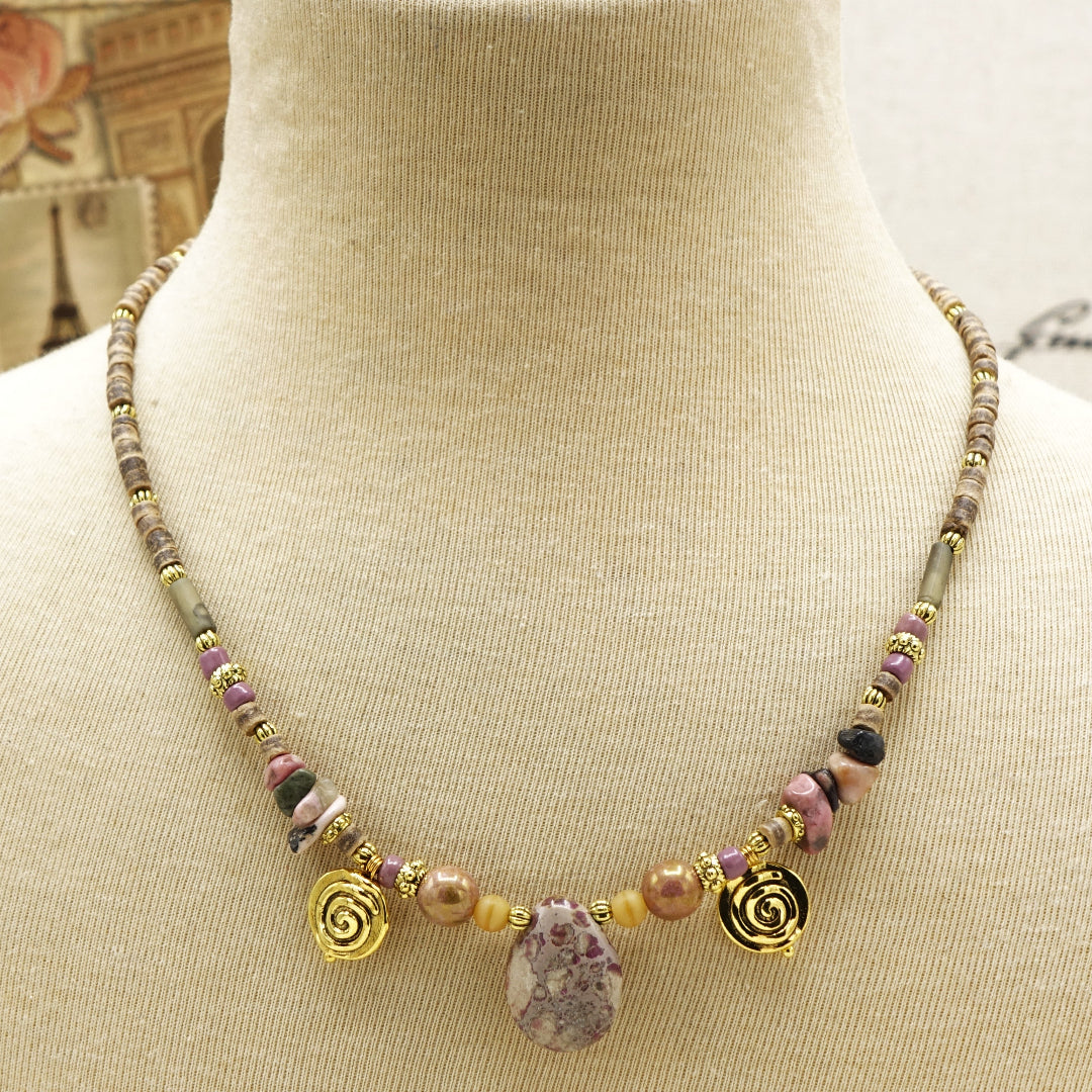 Variscite Gemstone Necklace