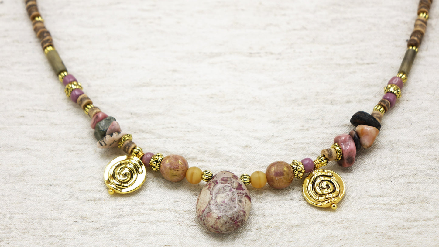 Variscite Gemstone Necklace
