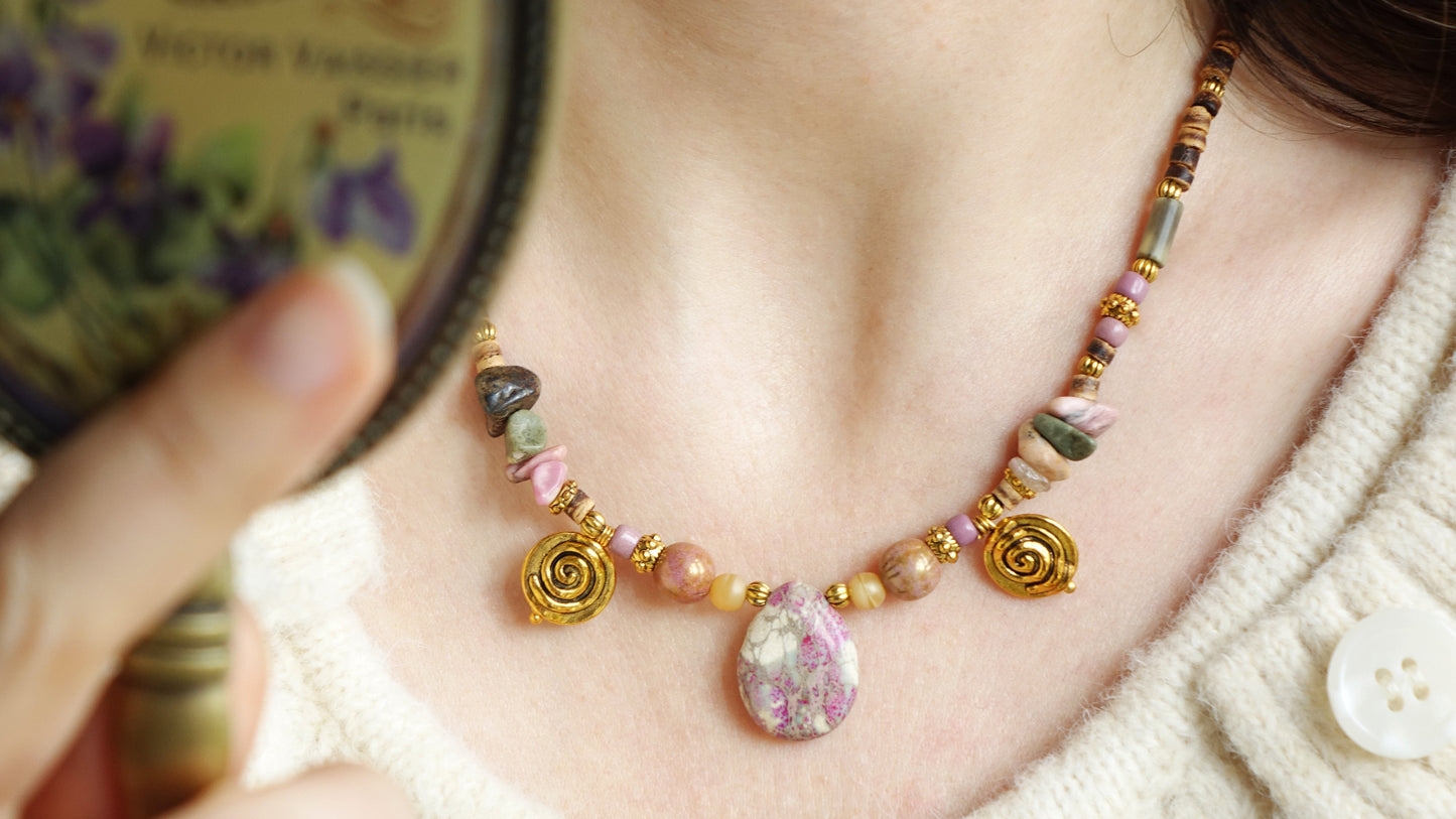 Variscite Gemstone Necklace