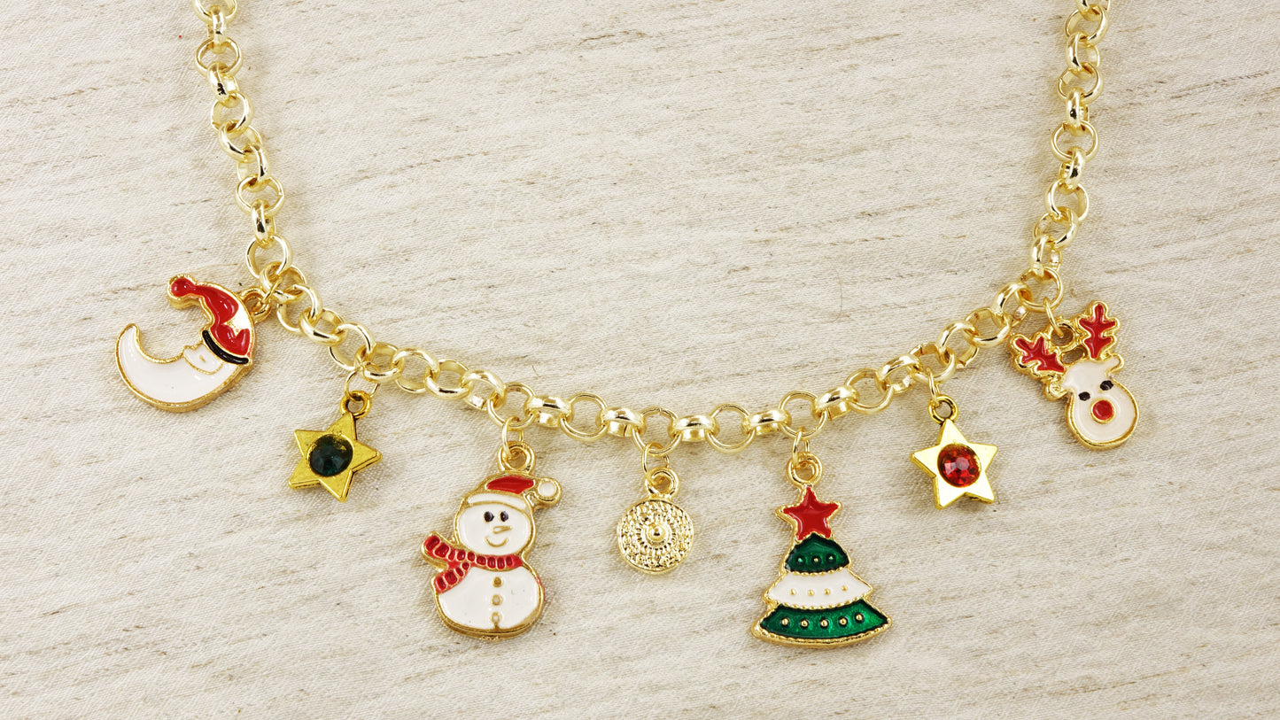 Christmas Chain Necklace - Verna Artisan Works