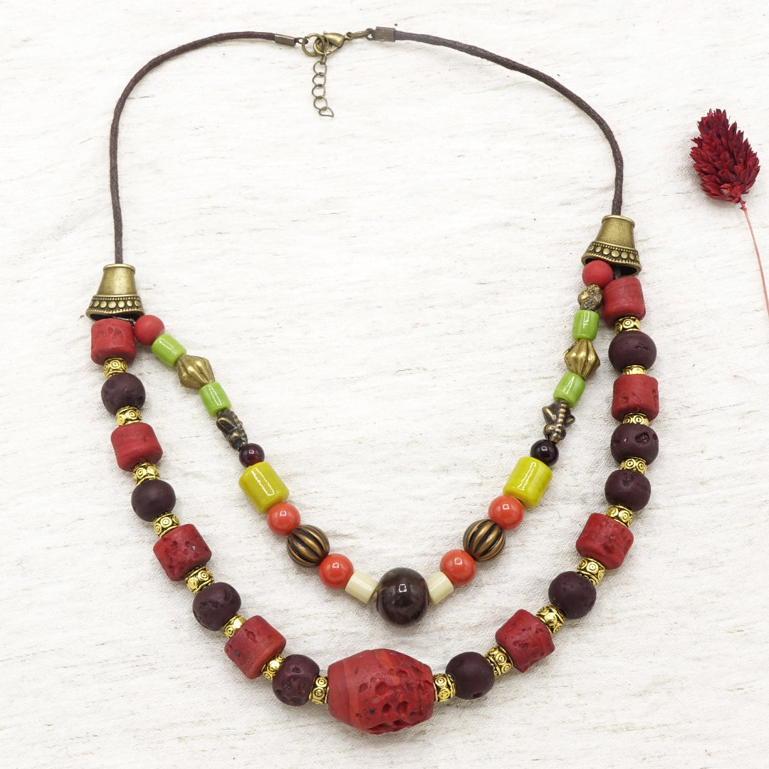 Boho Beaded Necklaces