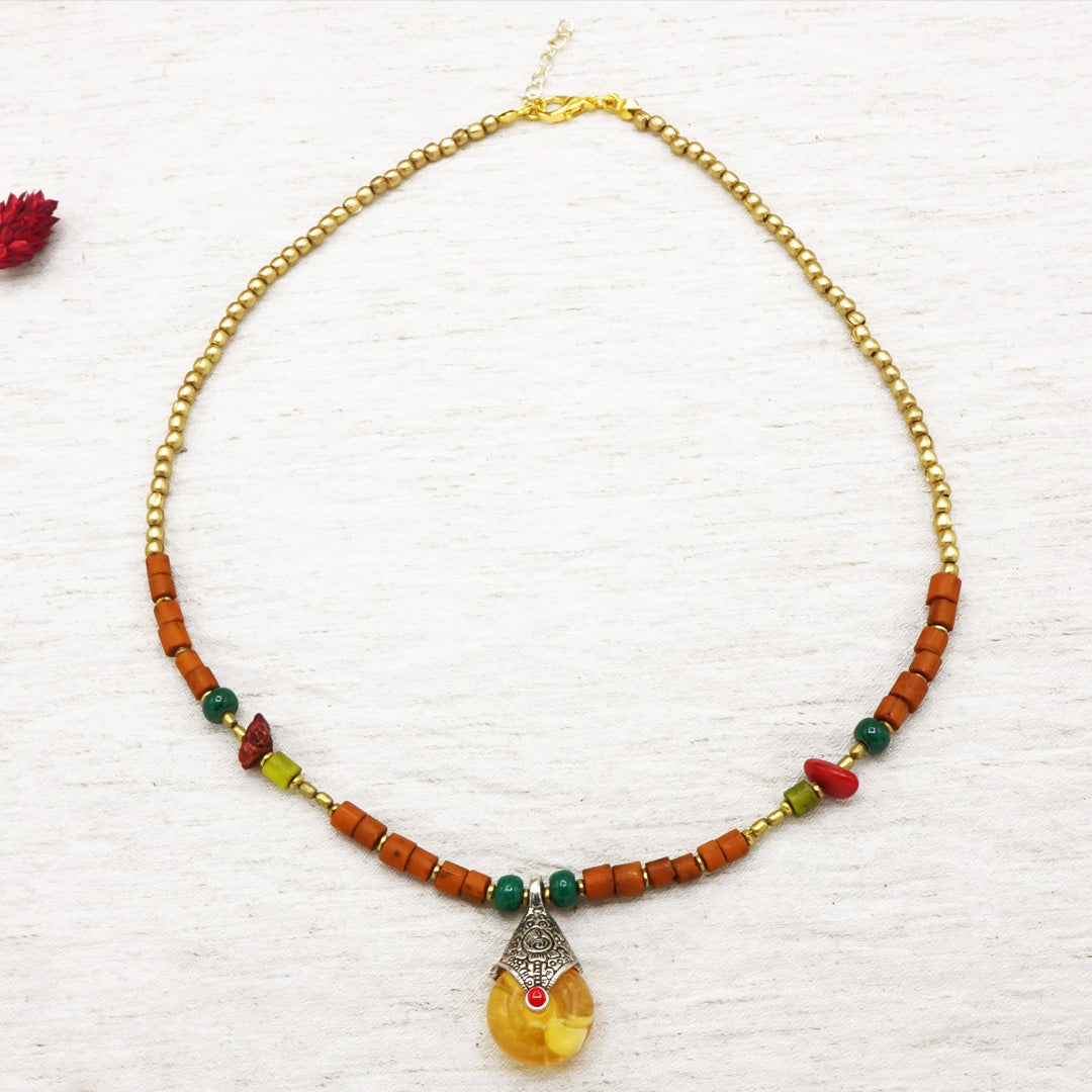 Boho Chic Ethnic Necklace