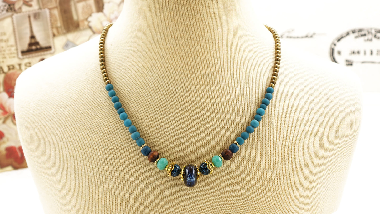 Ethnic Beaded Necklace