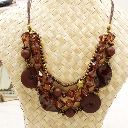 Beaded Chunky Necklace