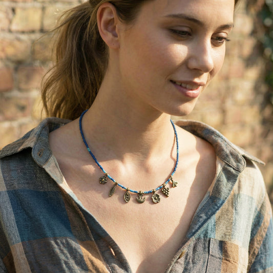 Minimalist Summer Necklace - Verna Artisan Works
