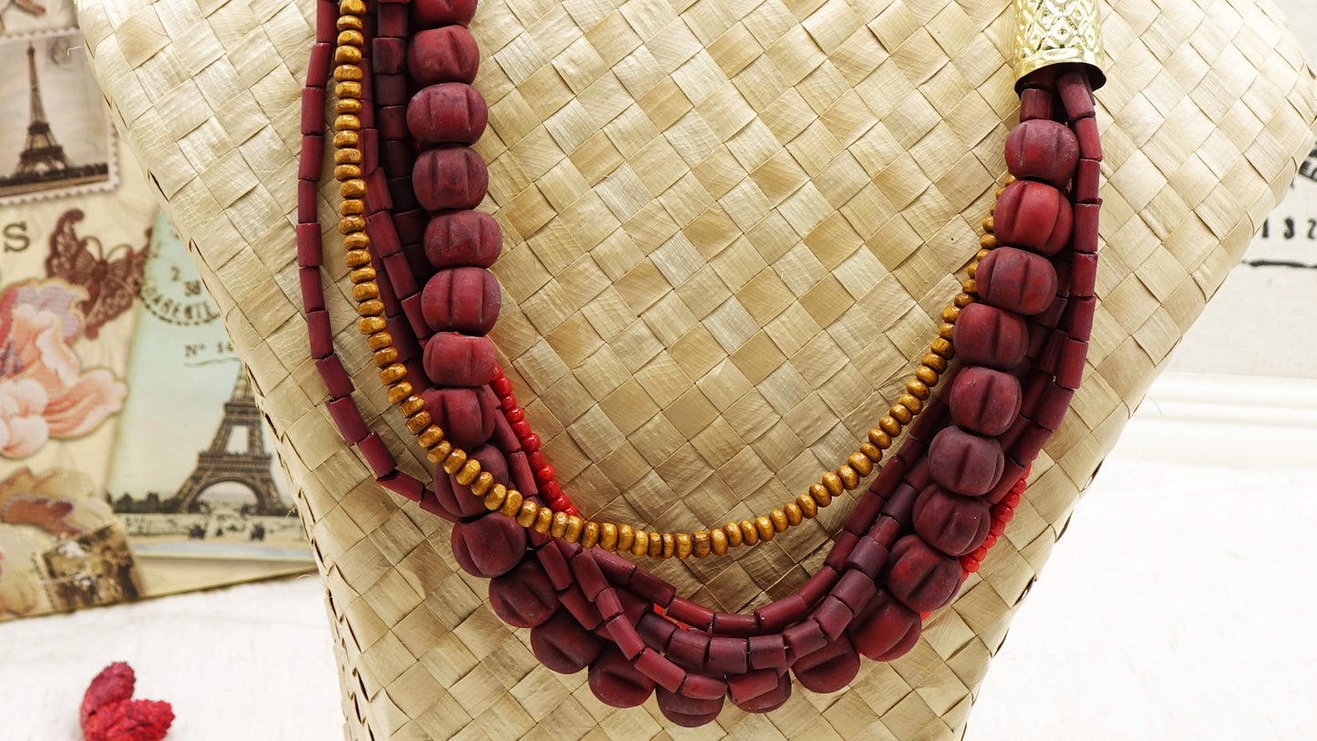 Chunky Beaded Necklace
