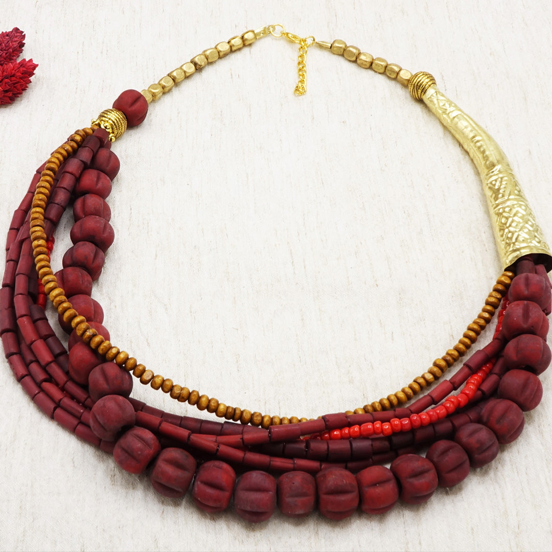 Chunky Beaded Necklace