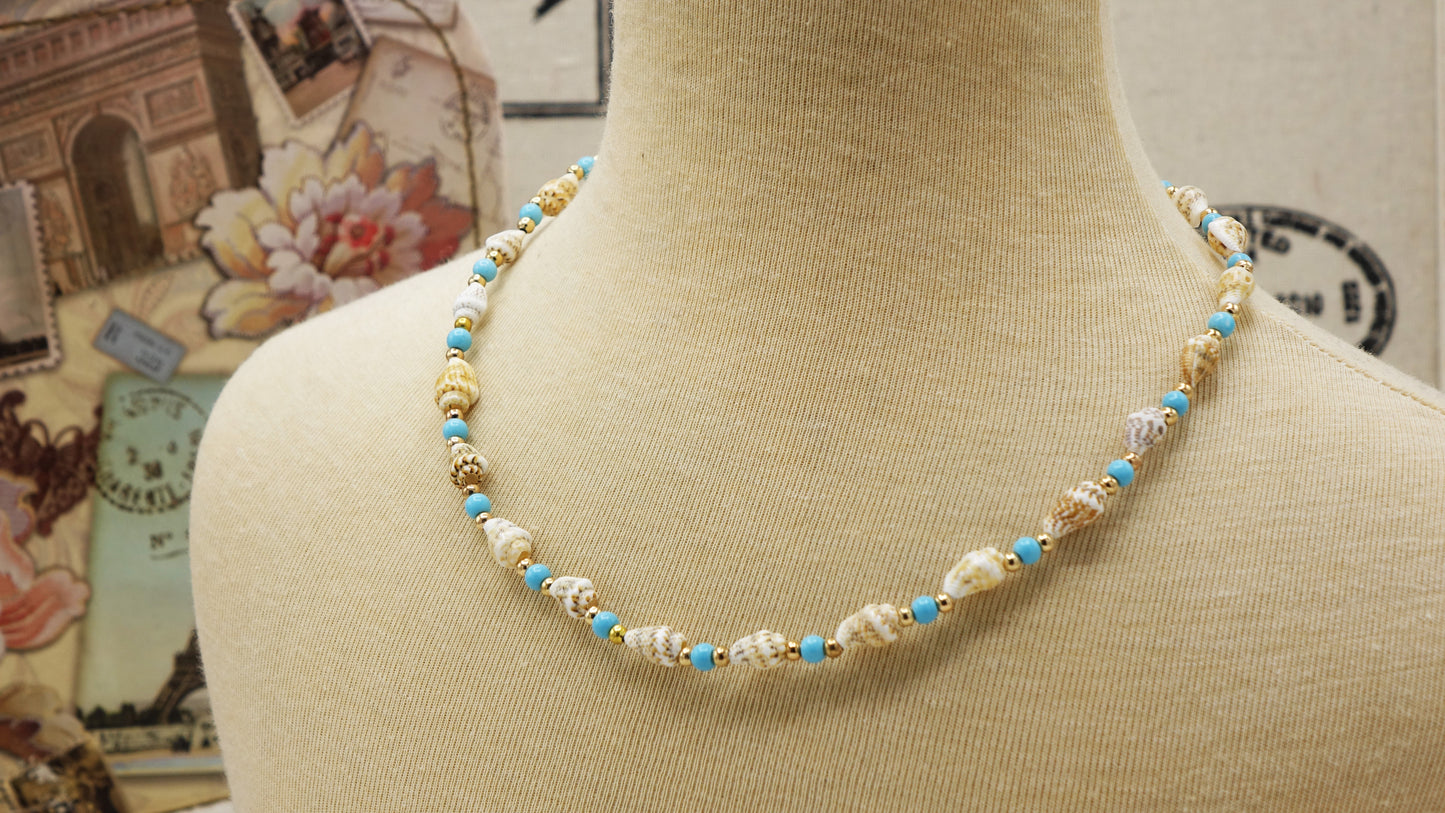 Natural Conch Shell Necklace