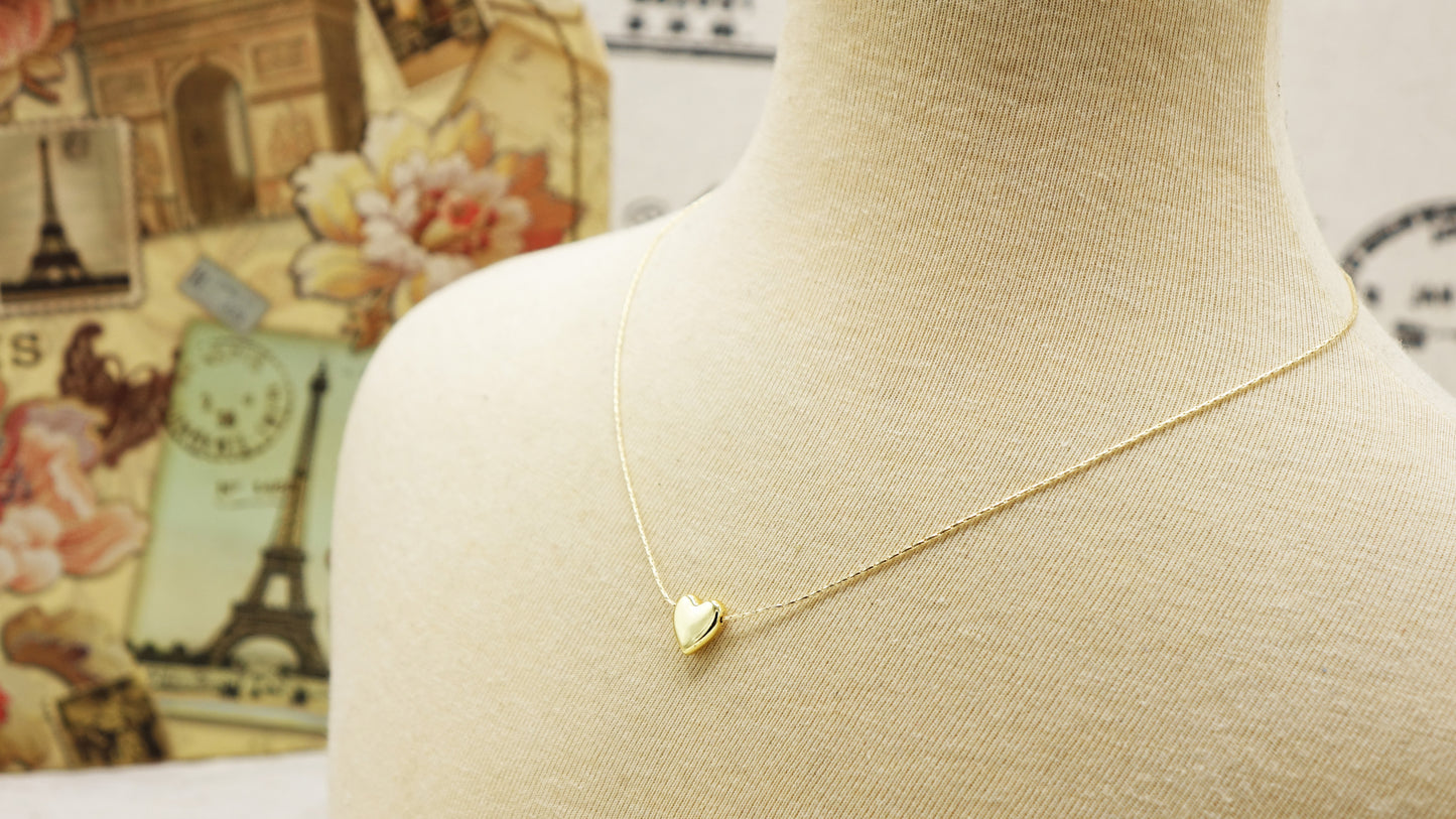 Glowing Affection Heart Necklace