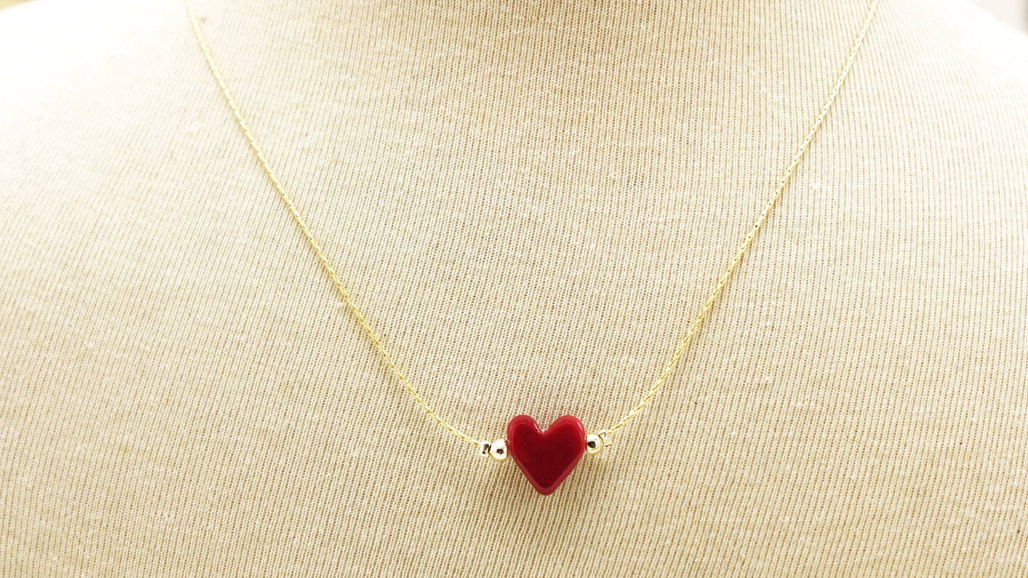 Passionate Romance Heart Necklace