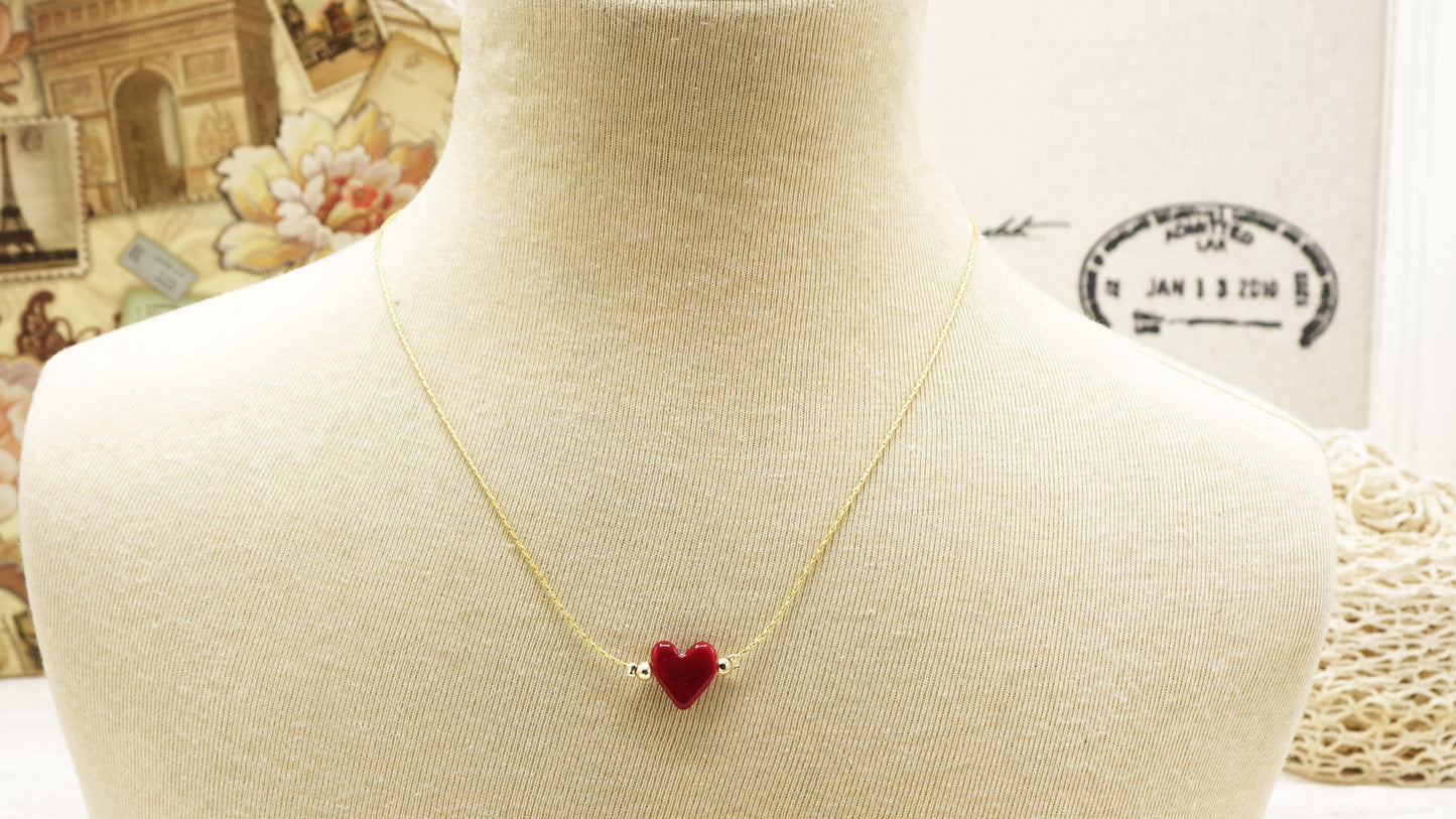 Passionate Romance Heart Necklace