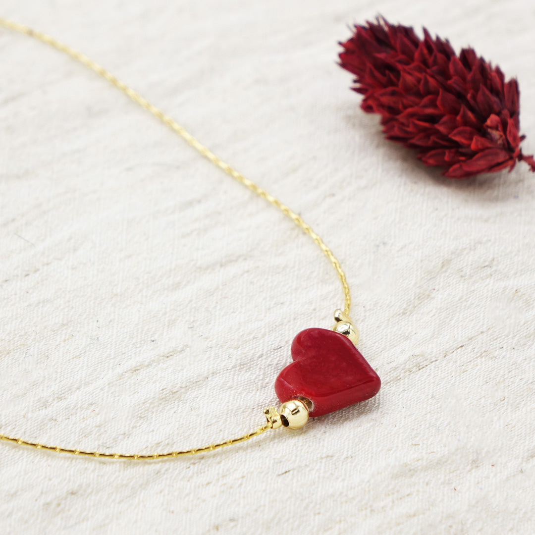 Passionate Romance Heart Necklace
