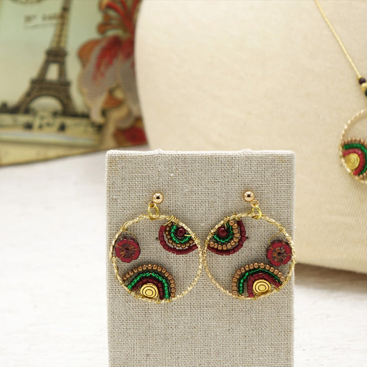 Handwired Boho Beaded Necklace