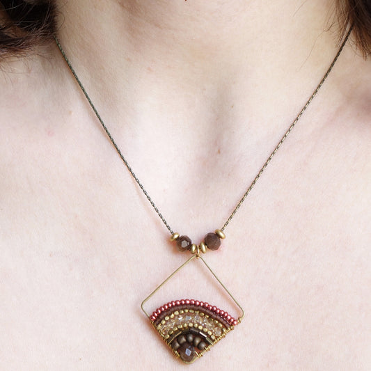 Wired Handwoven Necklace