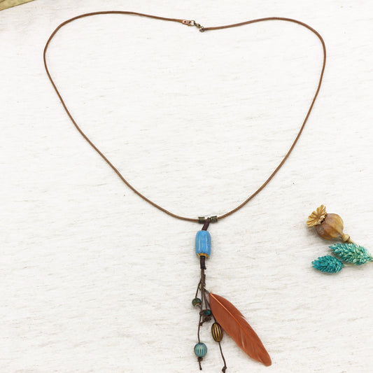 Boho Beaded Long Necklace