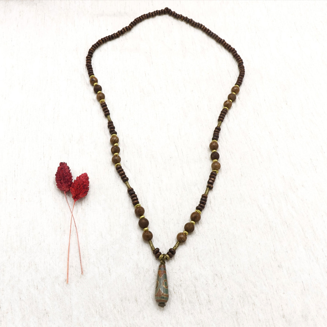Beaded Long Necklace