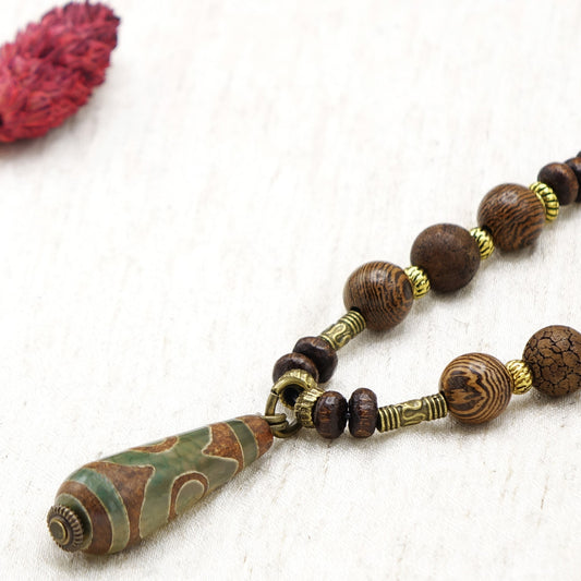 Beaded Long Necklace