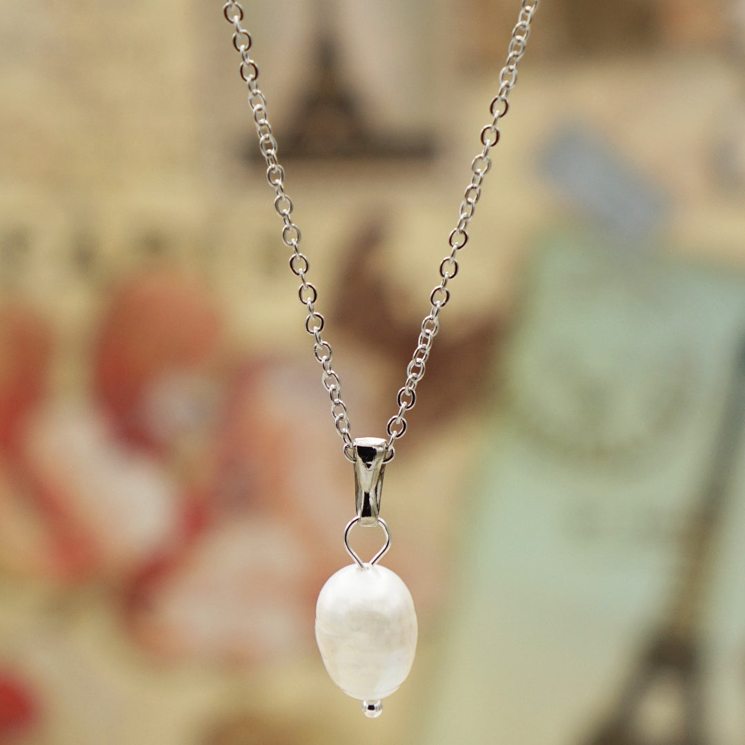 Fresh Water Baroque Pearl Necklace - Verna Artisan Works
