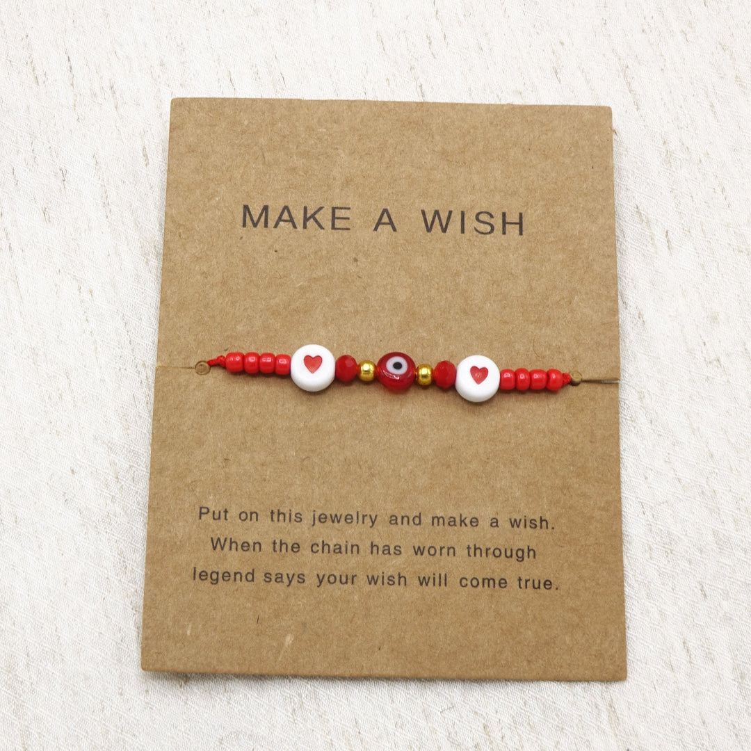 Make a Wish Beaded Bracelet