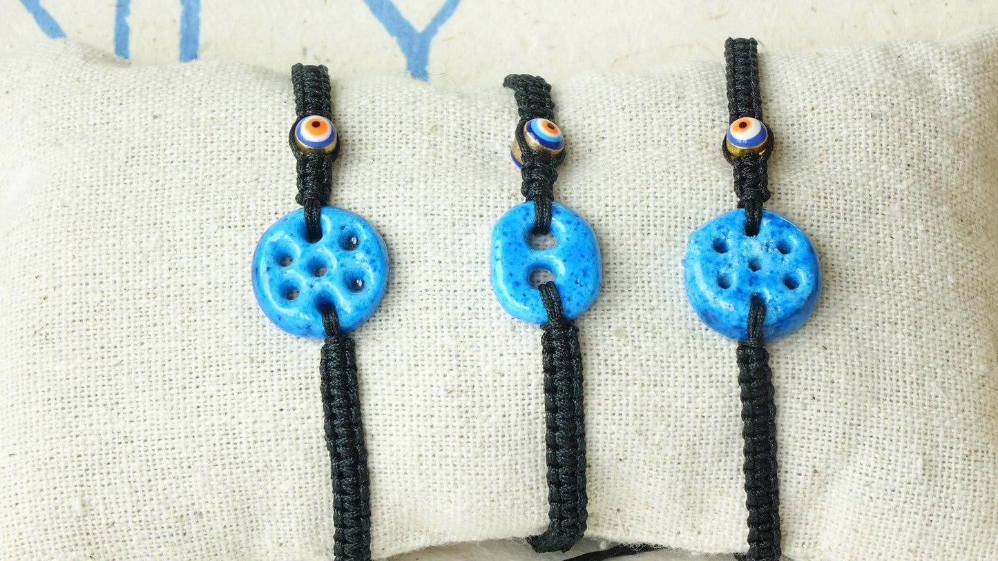 Good Vibes Only Macramé Bracelet - Elegant - Verna Artisan Works