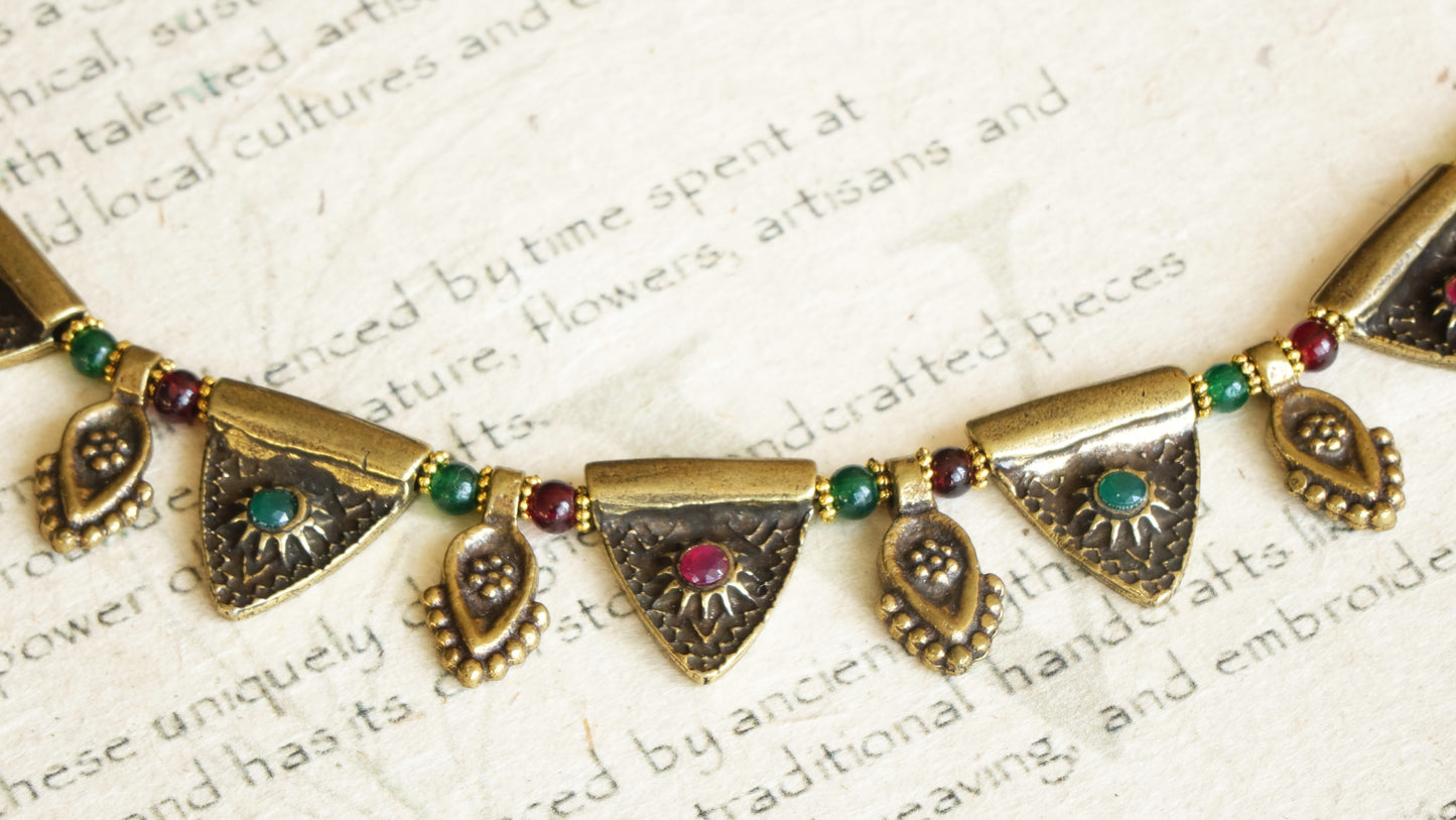 Ancient Goddess Chic Necklace - Verna Artisan Works