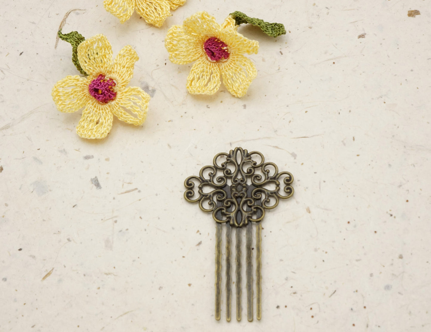 Hair Comb Gift Set in a Pouch - Verna Artisan Works