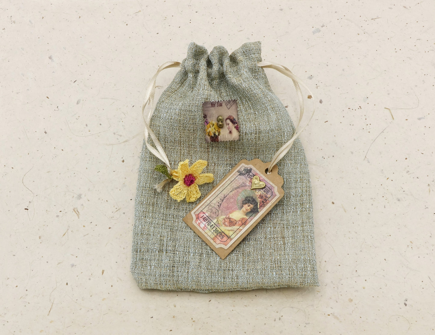Hair Comb Gift Set in a Pouch - Verna Artisan Works