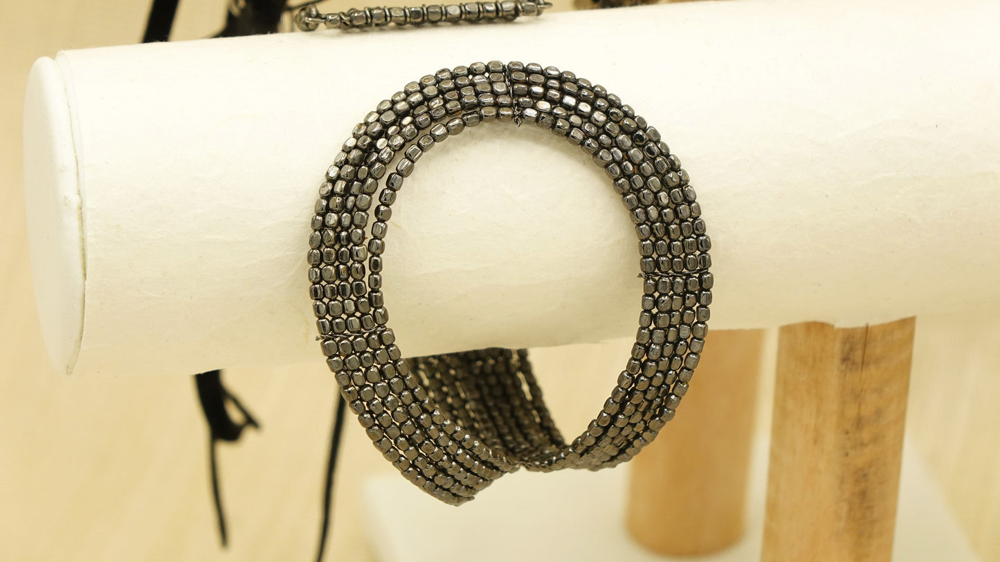 Victorian Style Brass Bracelet - Eternity - Verna Artisan Works