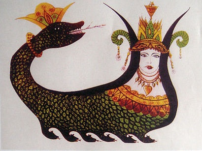The legend of Shahmeran (Şahmeran) - Verna Artisan Works - Thoughtfully curated, consciously handcrafted items by artisans. Unique, ethical, sustainable, fair trade. Preserving culture, empowering women.