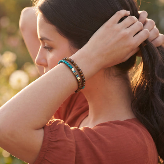Boho Tiger's Eye Wrap Bracelet