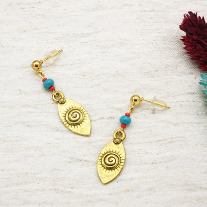 Boho Evil Eye Earrings