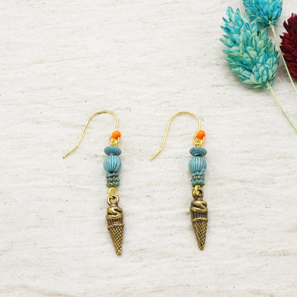 Boho Ice Cream Earrings