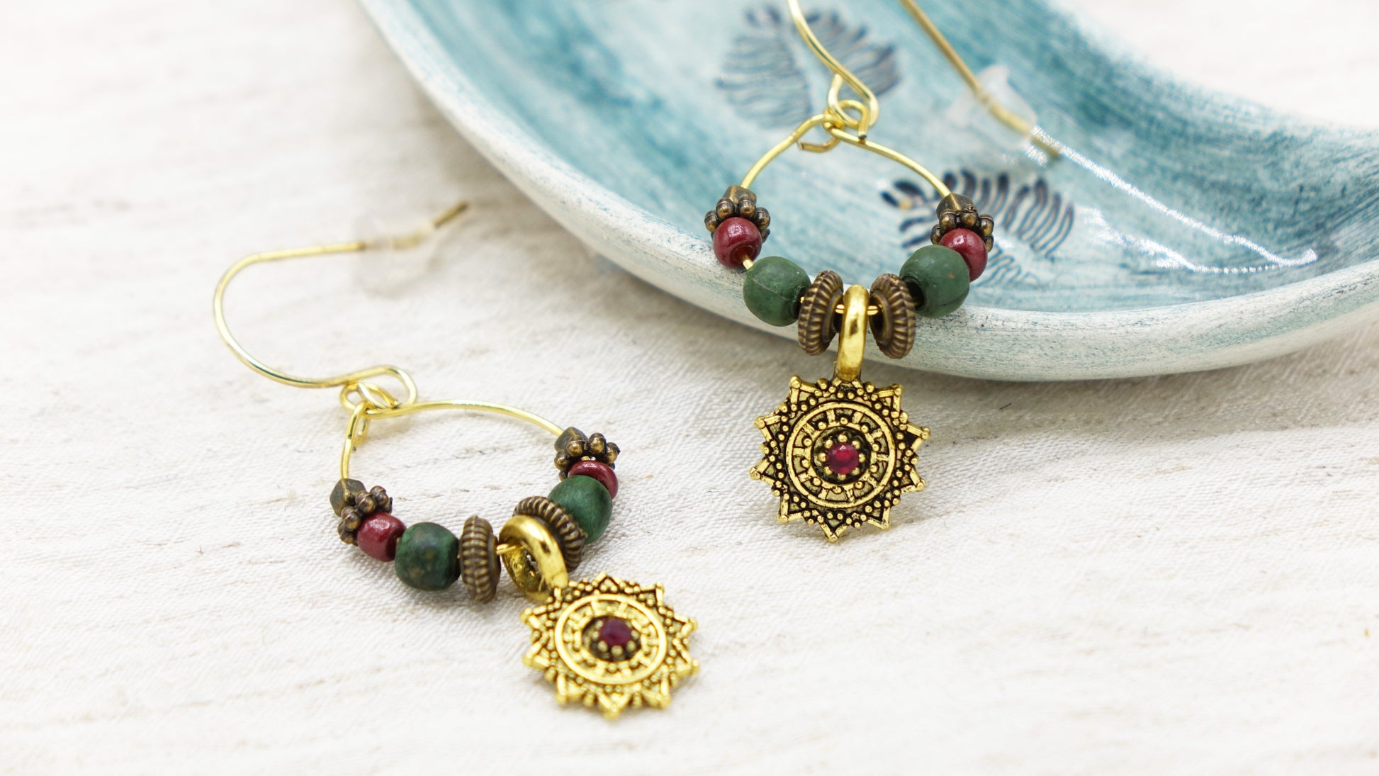 Boho Ethnic Earrings - Verna Artisan Works