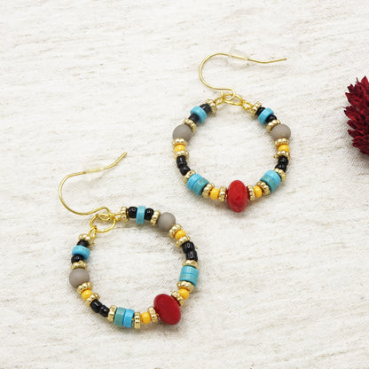 Boho Beaded Earrings