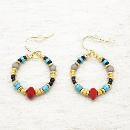 Boho Beaded Earrings