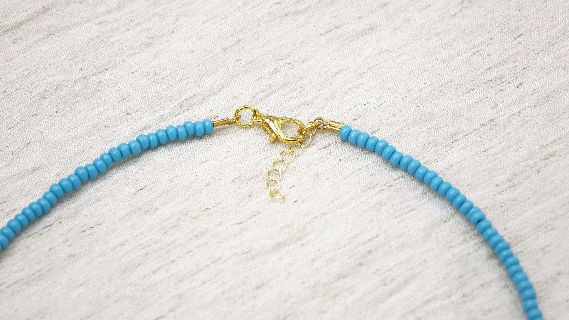 Beaded Ocean Theme Necklace - Verna Artisan Works