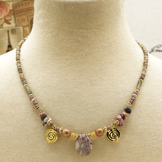Variscite Gemstone Necklace