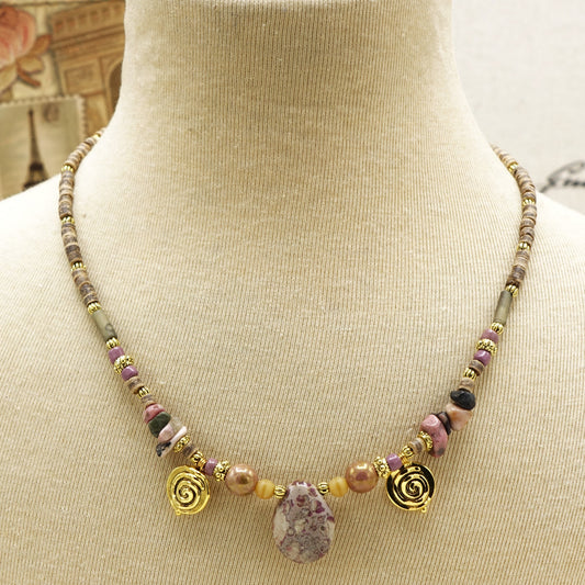 Variscite Gemstone Necklace