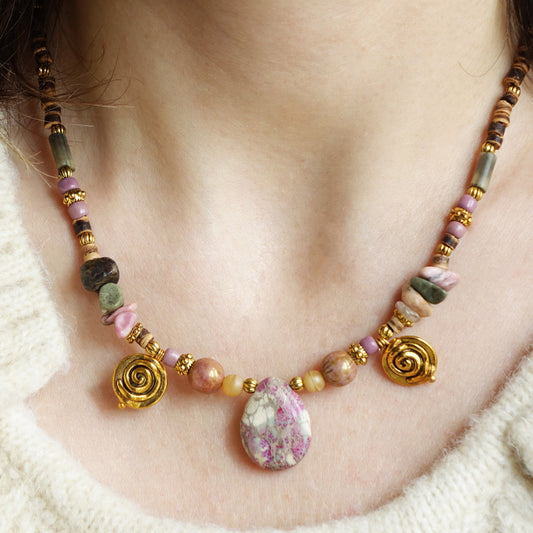 Variscite Gemstone Necklace