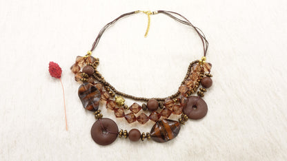 Beaded Chunky Necklace