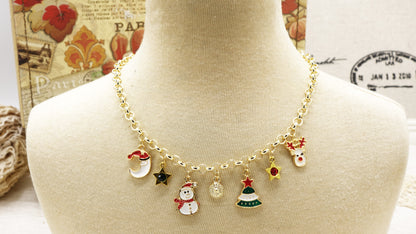 Christmas Chain Necklaces